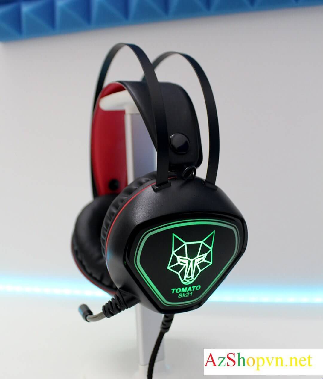 Tai Nghe Gaming Tomato SK21 ( LED 7 màu – Vành Tai Lớn )