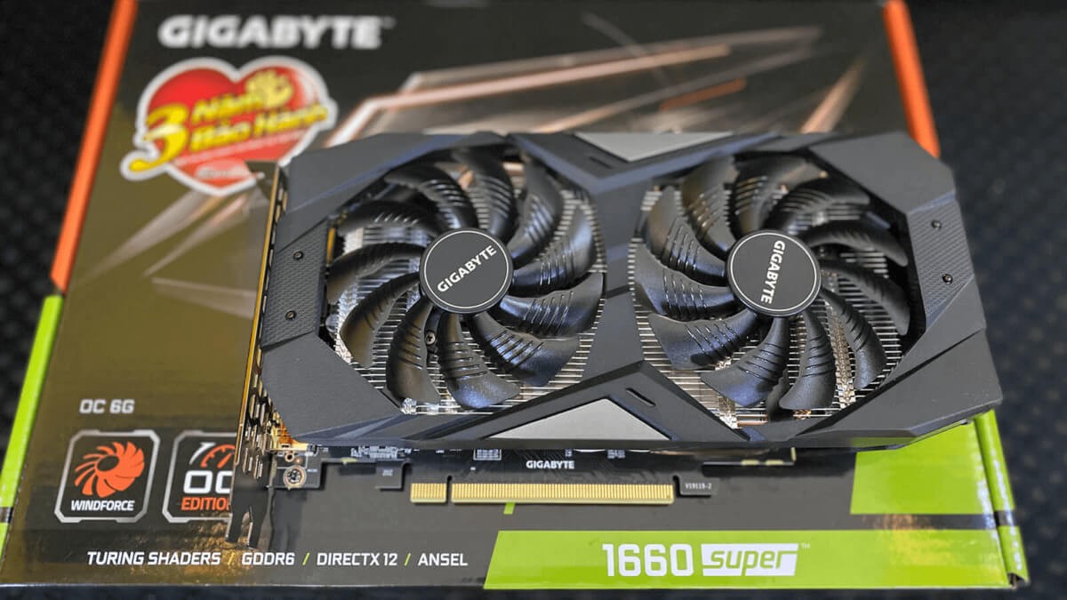 VGA GIGABYTE GeForce GTX 1660 SUPER OC 6G (GV-N166SOC-6GD)