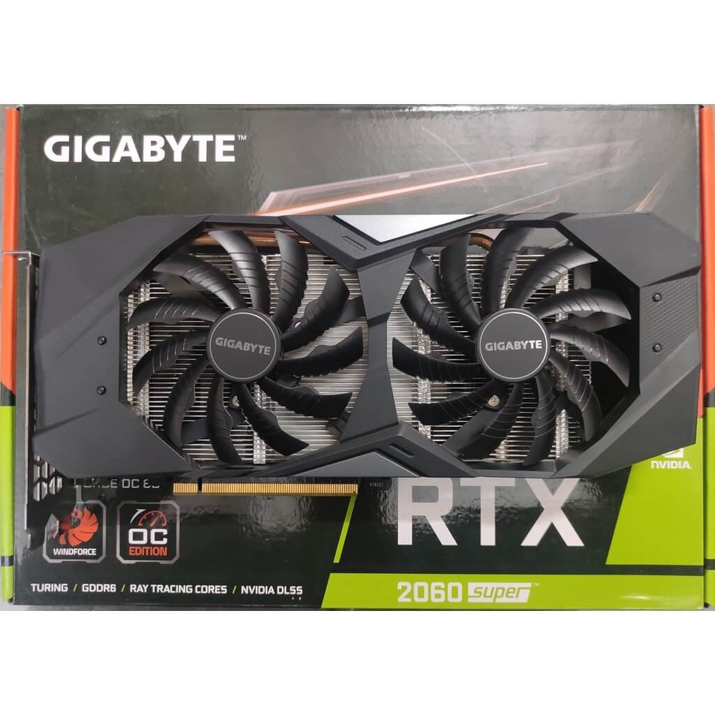VGA 2060 SUPER 8GB GIGABYTE  2 FAN BH 36 Tháng
