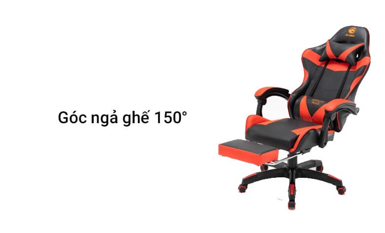 Ghế xoay E-Dra Apolo Plus EGC227 Black - Red