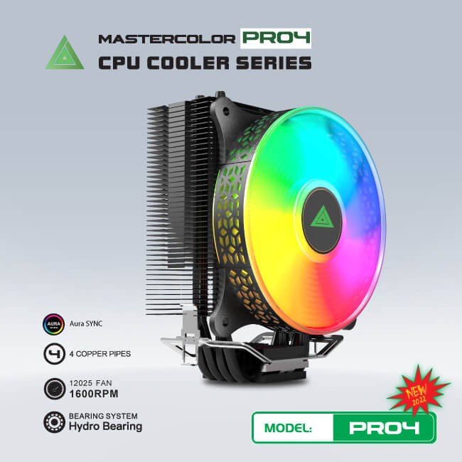 Tản nhiệt CPU VSP COOLER PRO4 PR04 SIÊU MÁT