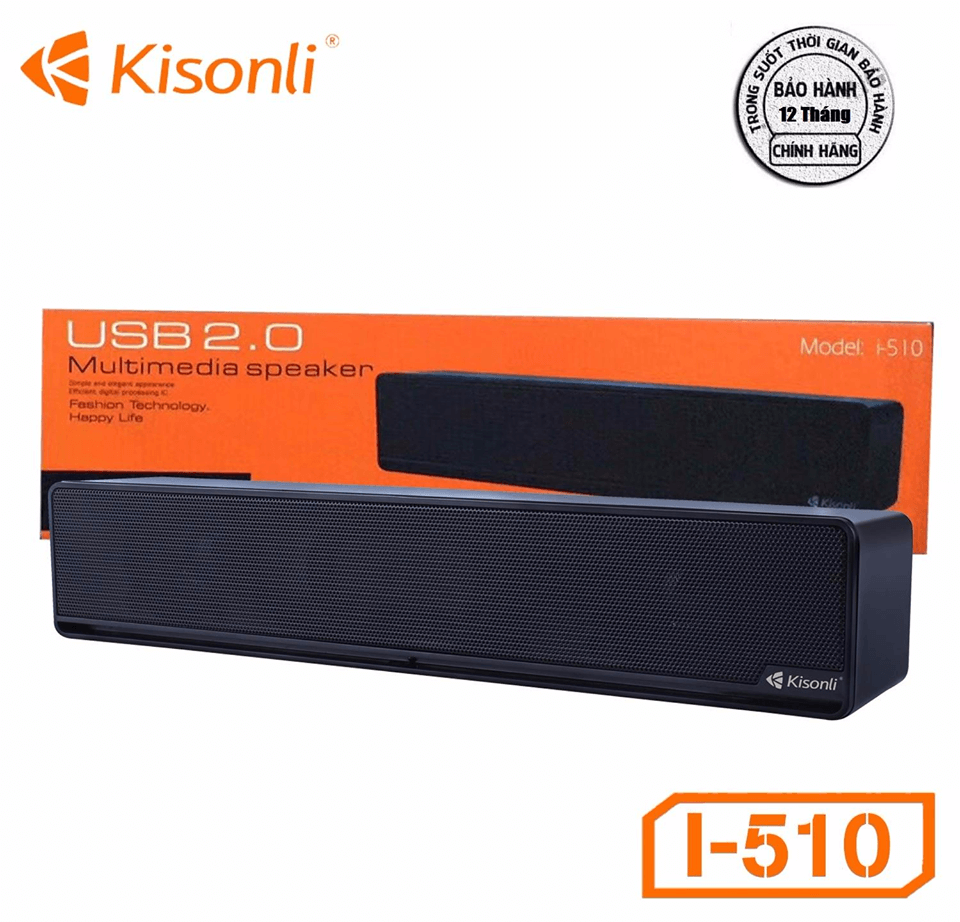 Loa 2.0 Kisonli i-510 Bảo hành 12 tháng chính hãng