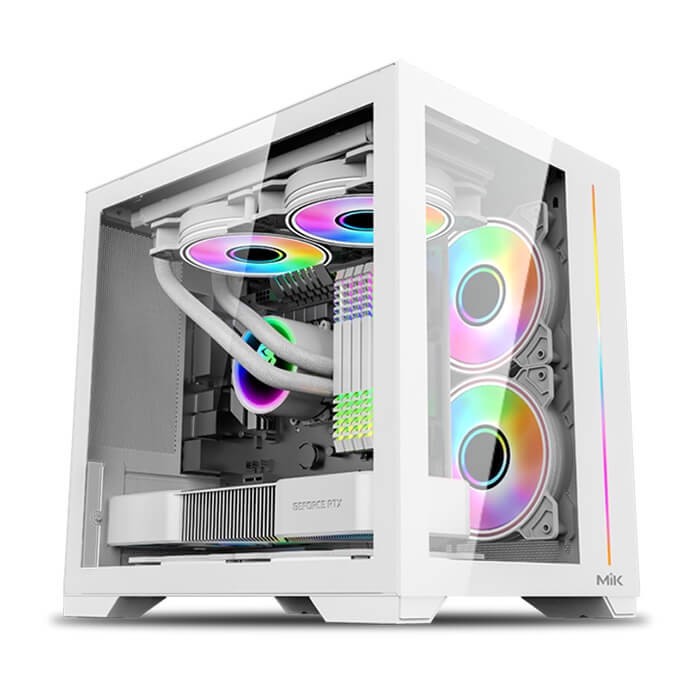 Vỏ case MIK Lv12 mini elite black / white