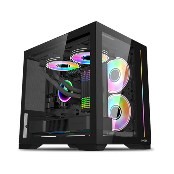 Vỏ case MIK Lv12 mini elite black / white