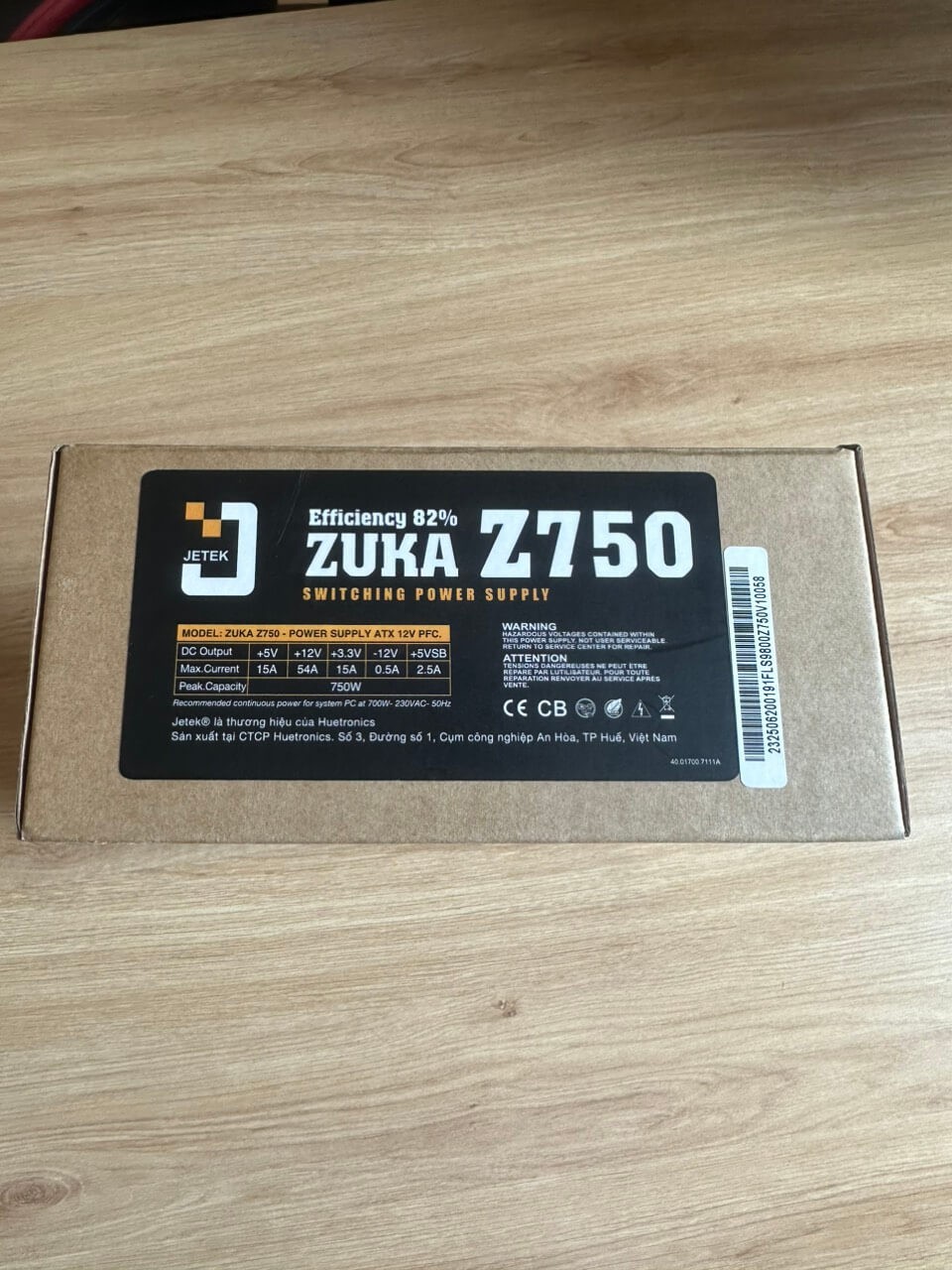 Nguồn 750W JETEK CST