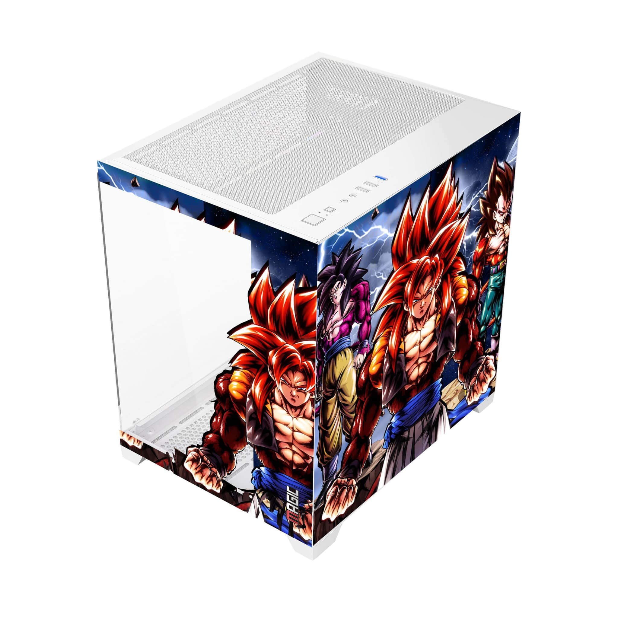 Case Magic Aqua-M Ultra kính vô cực in hình 3D màu trăng