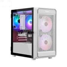Thùng Máy Case Segotep Artist 2F M-ATX - màu trắng / màu hồng -  Tặng Kèm 2 Fan RGB