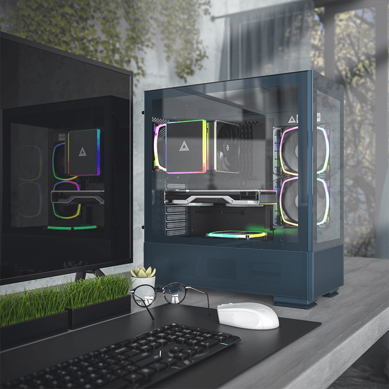 Vỏ Case Montech SKY TWO Black