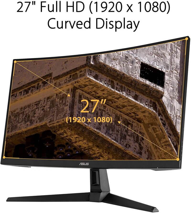 Màn hình Asus TUF Gaming VG27VH1B - 27in cong 165Hz