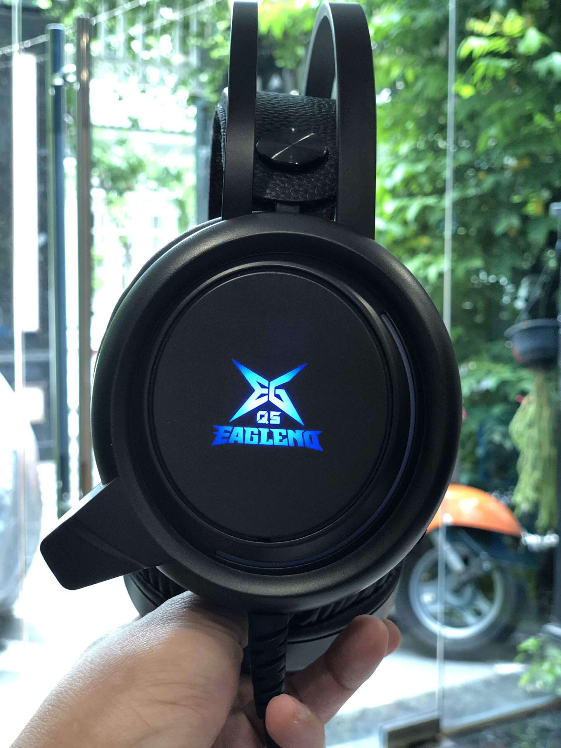 HeadPhone Gaming Eaglend Q5L Led 7 màu chính hãng