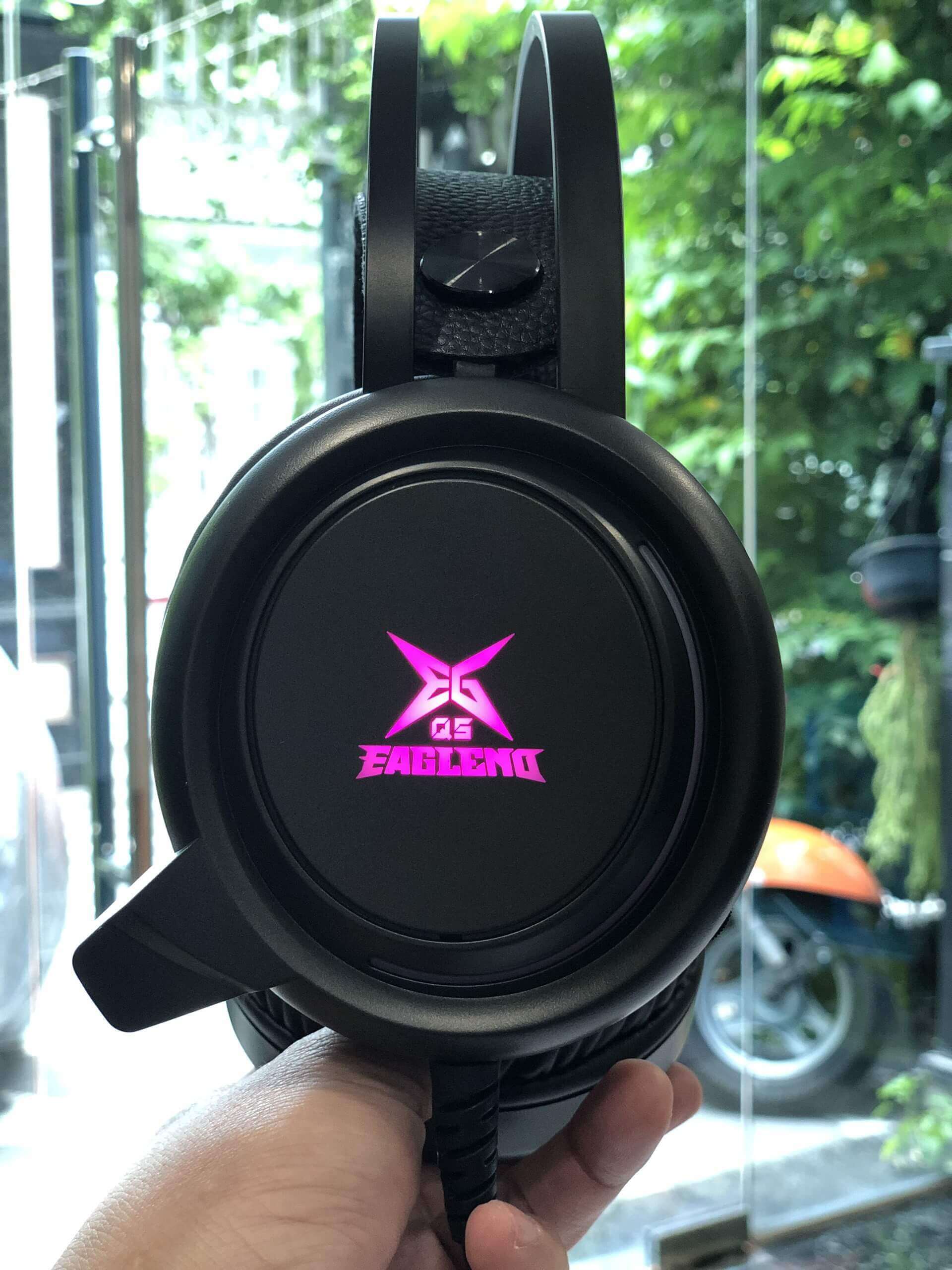 HeadPhone Gaming Eaglend Q5L Led 7 màu chính hãng