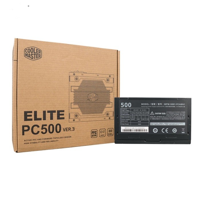 Nguồn Cooler Master Elite PC500 500W V3