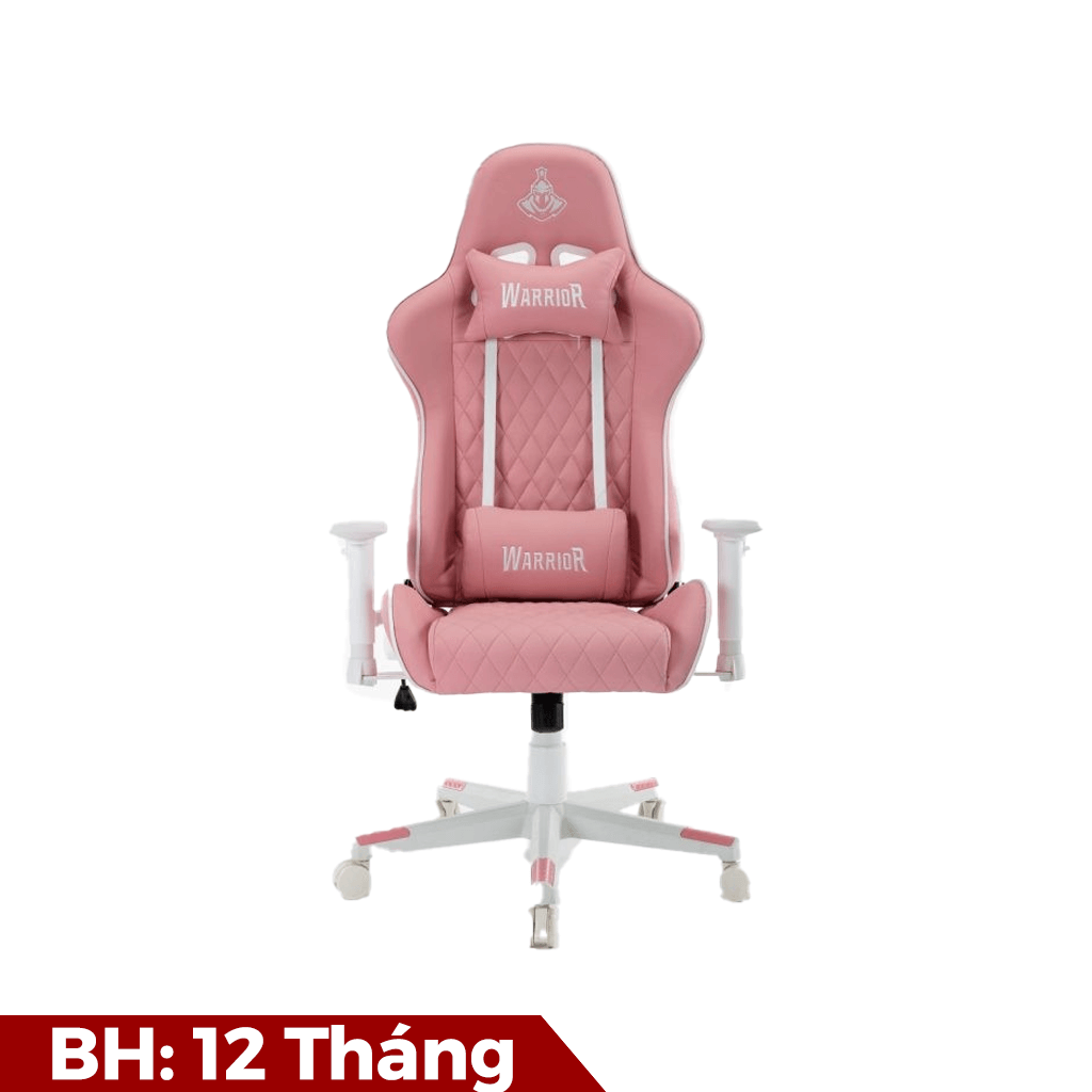 Ghế game WARRIOR -WGC206- Raider Series -White/Pink