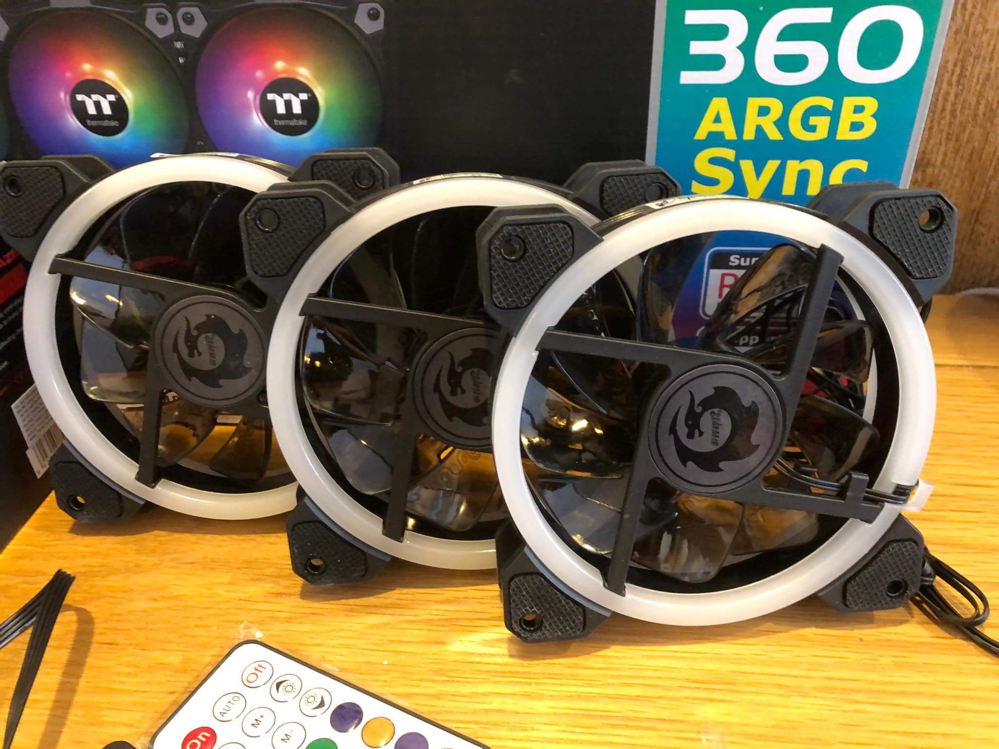 Bộ 3 fan RGB Forgame Glaze, BH 12 tháng