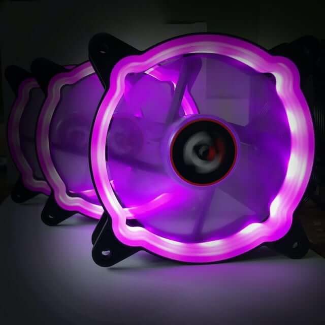 Bộ 3 fan Jetek JBC-K3120RGB-Proll bao gồm Hub và remote, Bảo hành 12 tháng