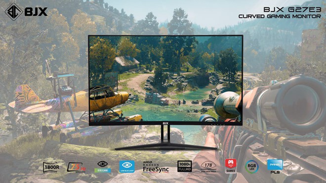 Màn hình BJX G27E3 PLS/FullHD/75Hz, Bảo hành 25 tháng