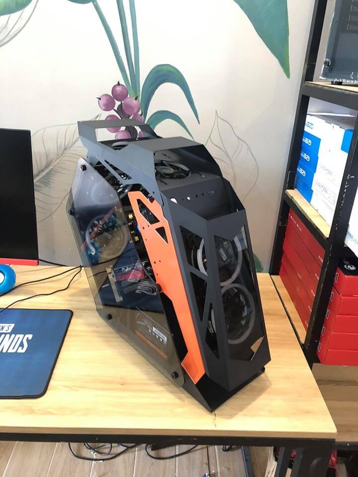 Vỏ case CoolMoon T8, chưa  bao gồm fan