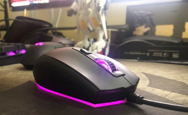 Chuột chơi game E-Dra EM614 Optical USB Black