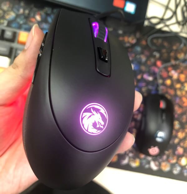 Chuột chơi game E-Dra EM614 Optical USB Black