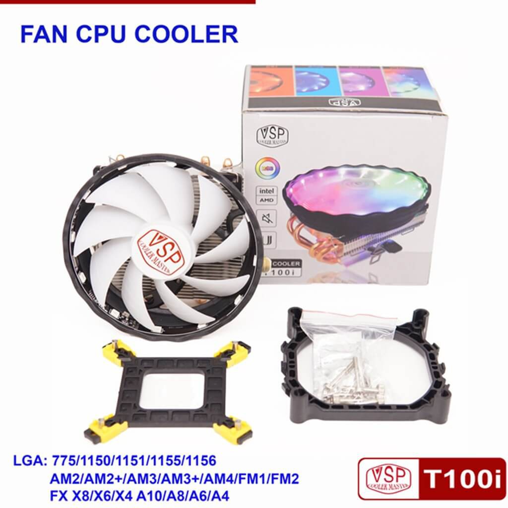 Fan CPU VSP COOLER MASTER T100i LED