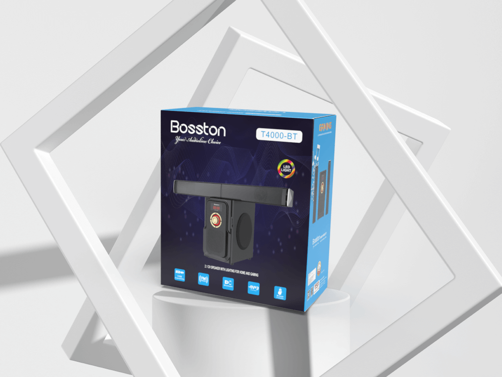 Loa vi tính Bosston bluetooth 2.1 T4000-BT, Bỏa hành 12 tháng