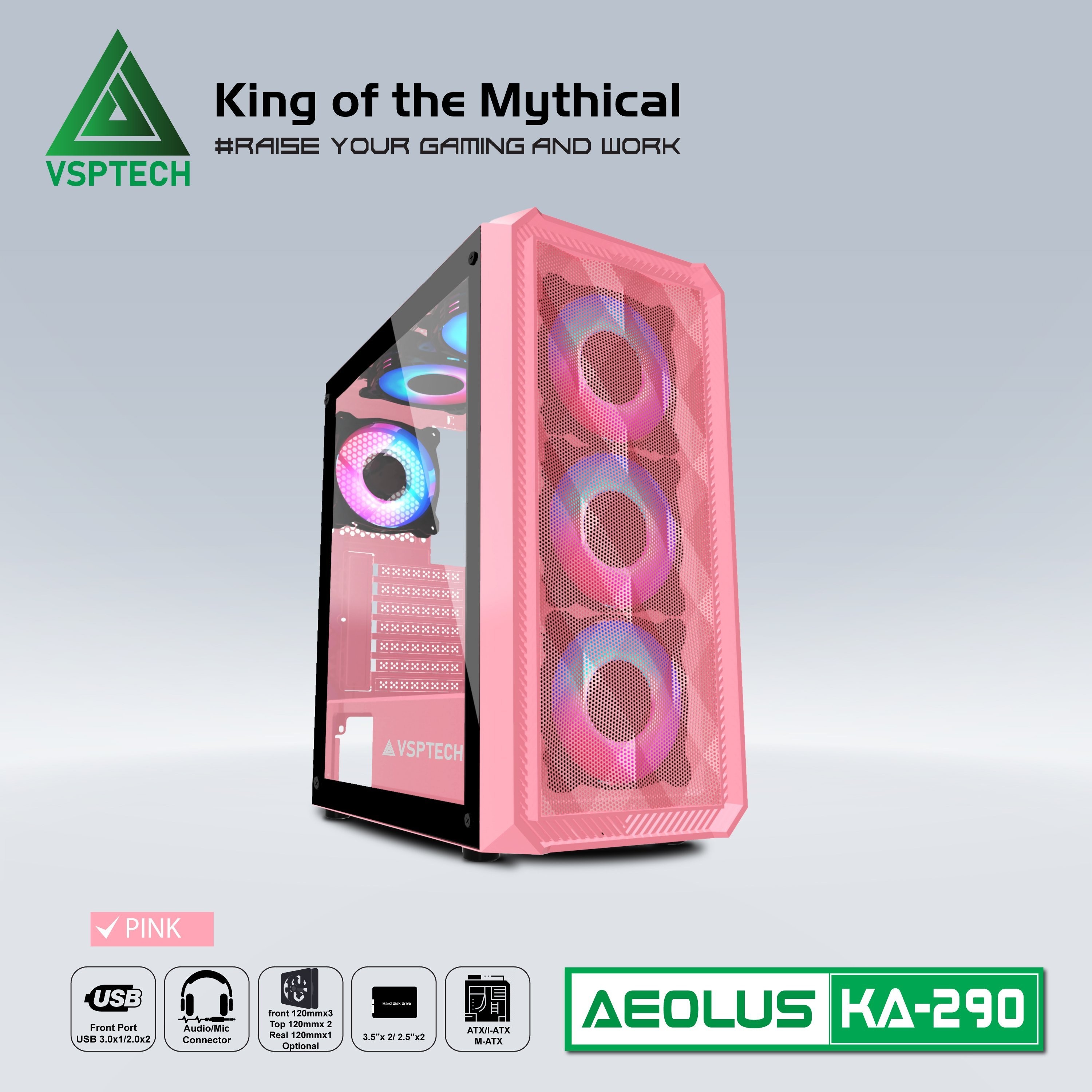 Thùng máy Case VSPTech KA-290