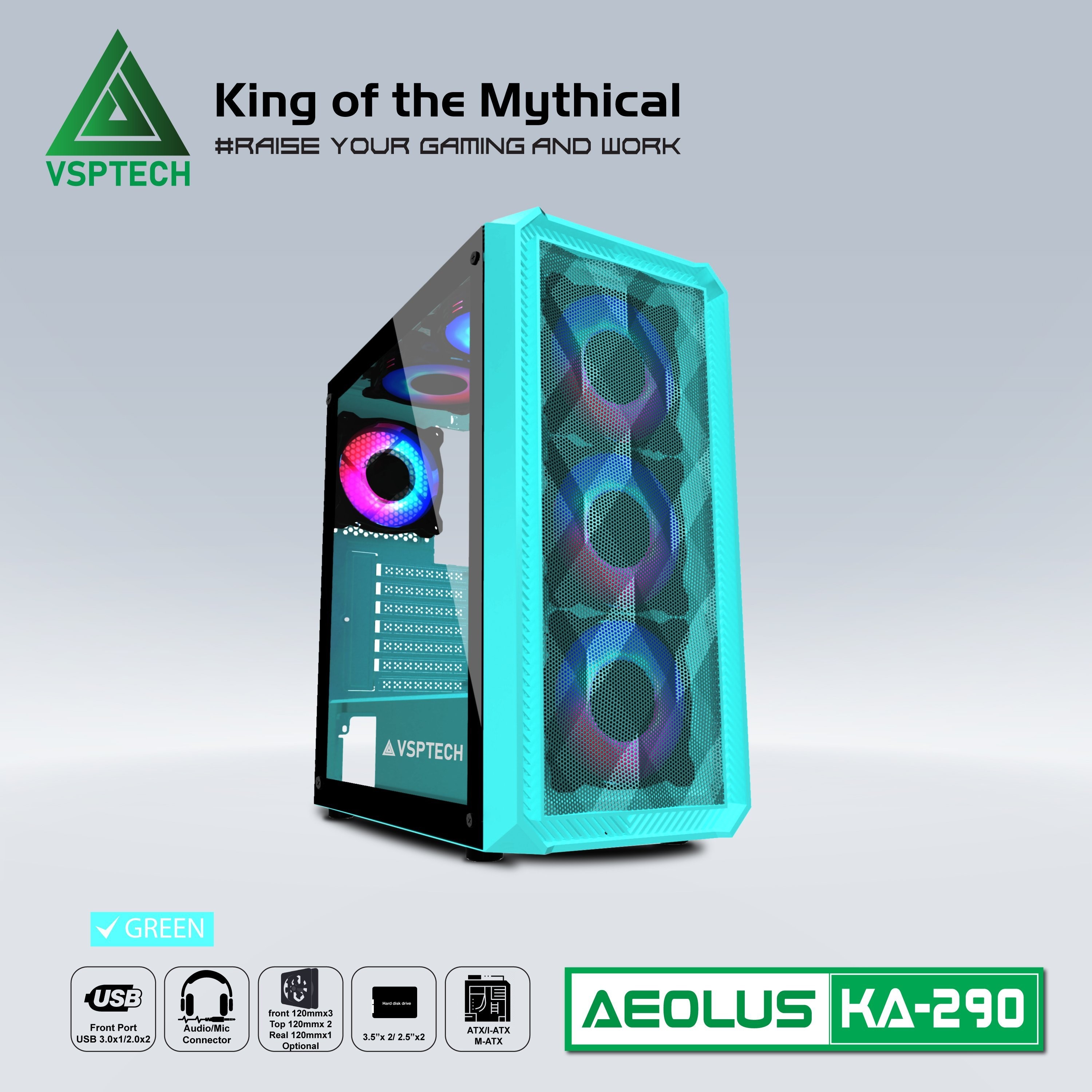Thùng máy Case VSPTech KA-290