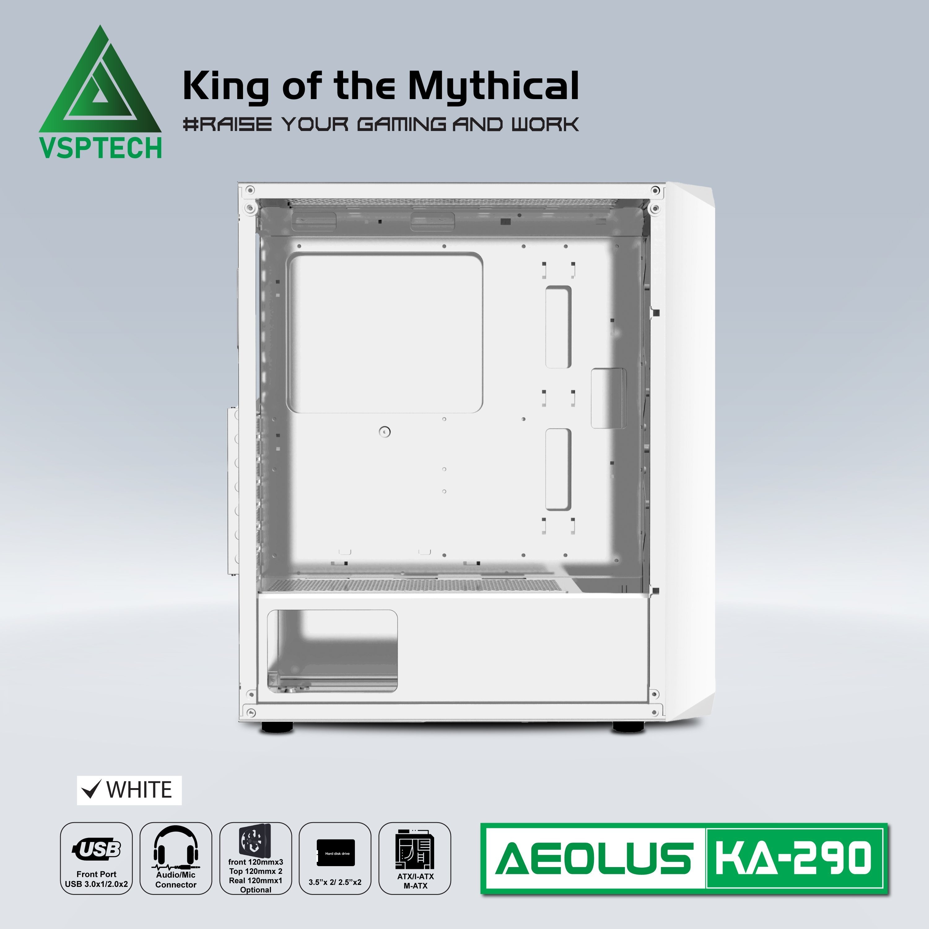 Thùng máy Case VSPTech KA-290