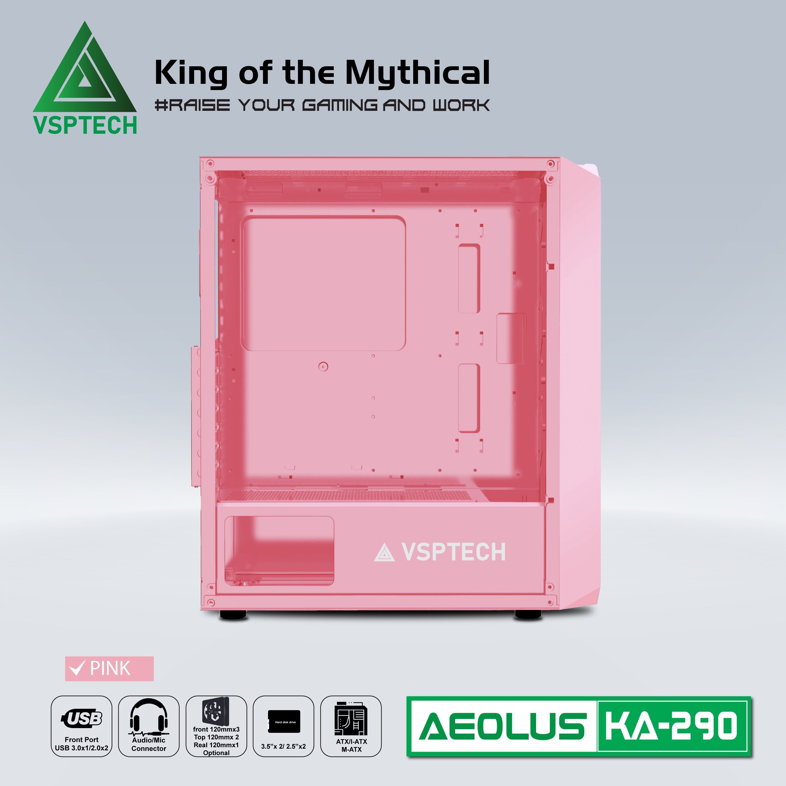 Thùng máy Case VSPTech KA-290