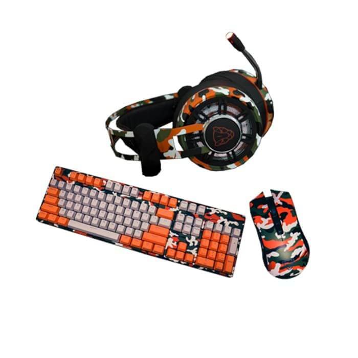 COMBO MOTOSPEED GAMING GS700 RGB ( PHÍM + CHUỘT + TAI NGHE )